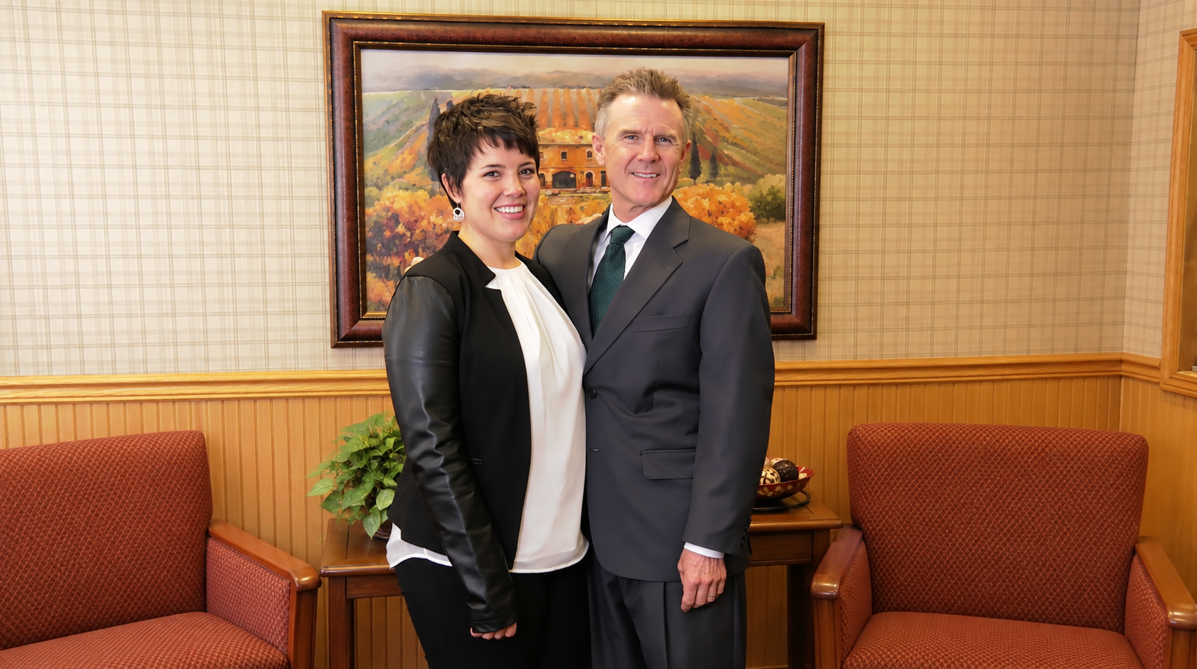 Murphy & Dr. Pearce Together